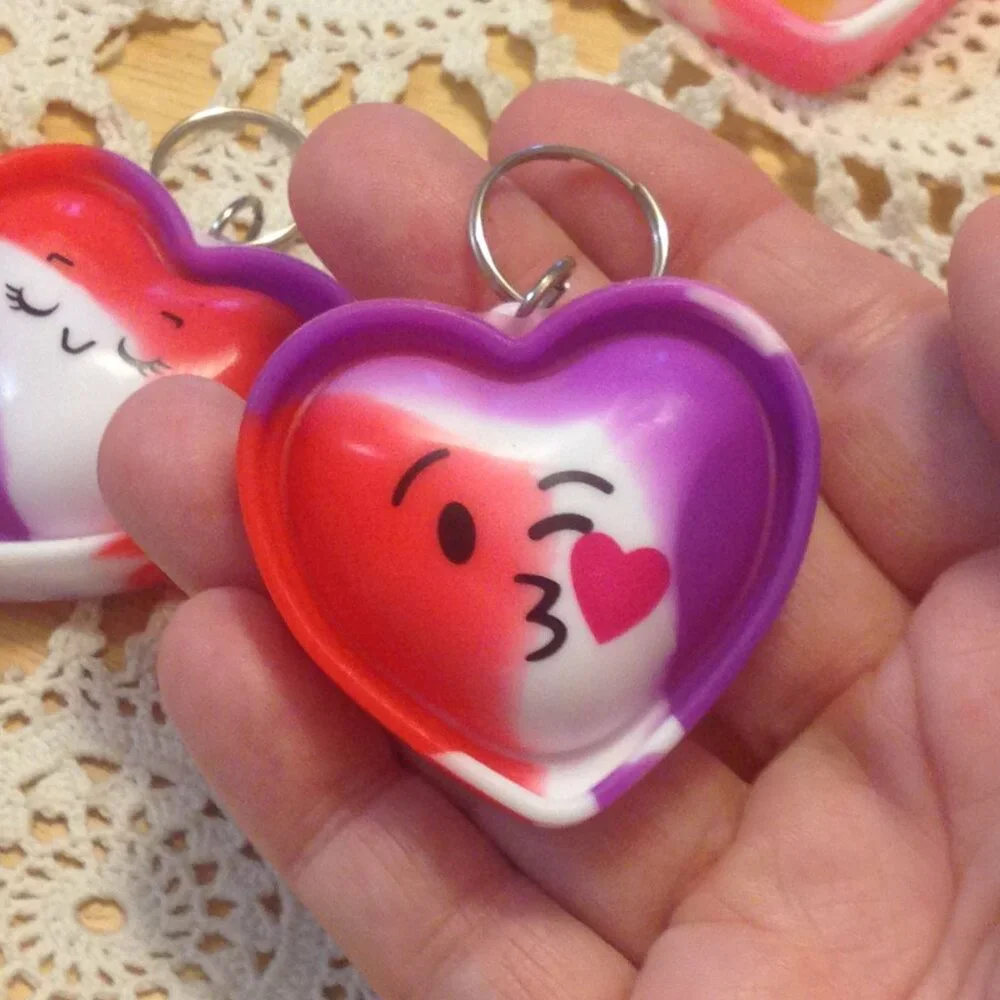 Party Favors or Stocking Stuffers bundle, cute bubble keychains